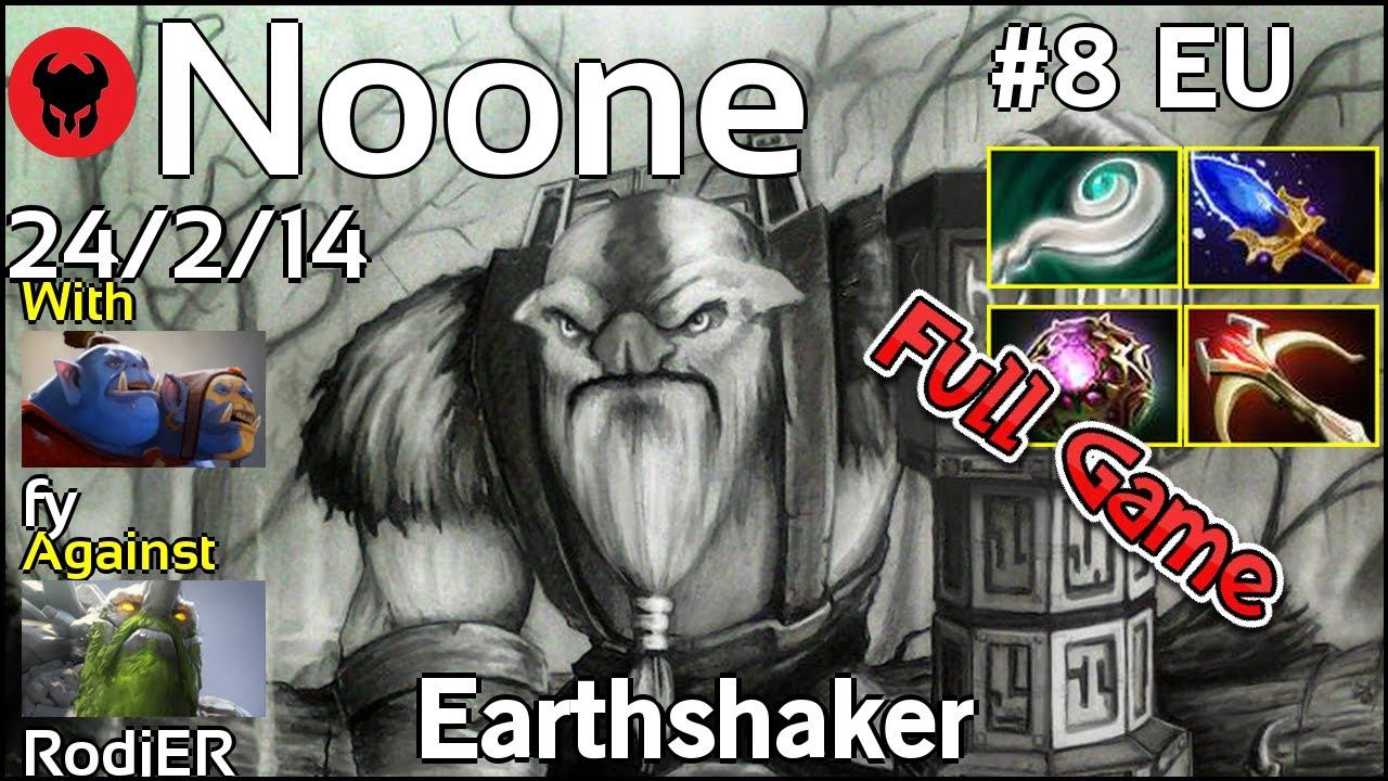 Noone plays Earthshaker!!! Dota 2 Full Game 7.22 смотреть онлайн