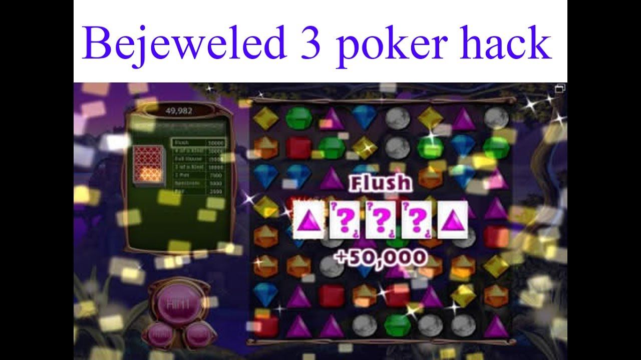 HACK(cheat) Bejeweled 3 Poker always Flush with cheatengine смотреть онлайн