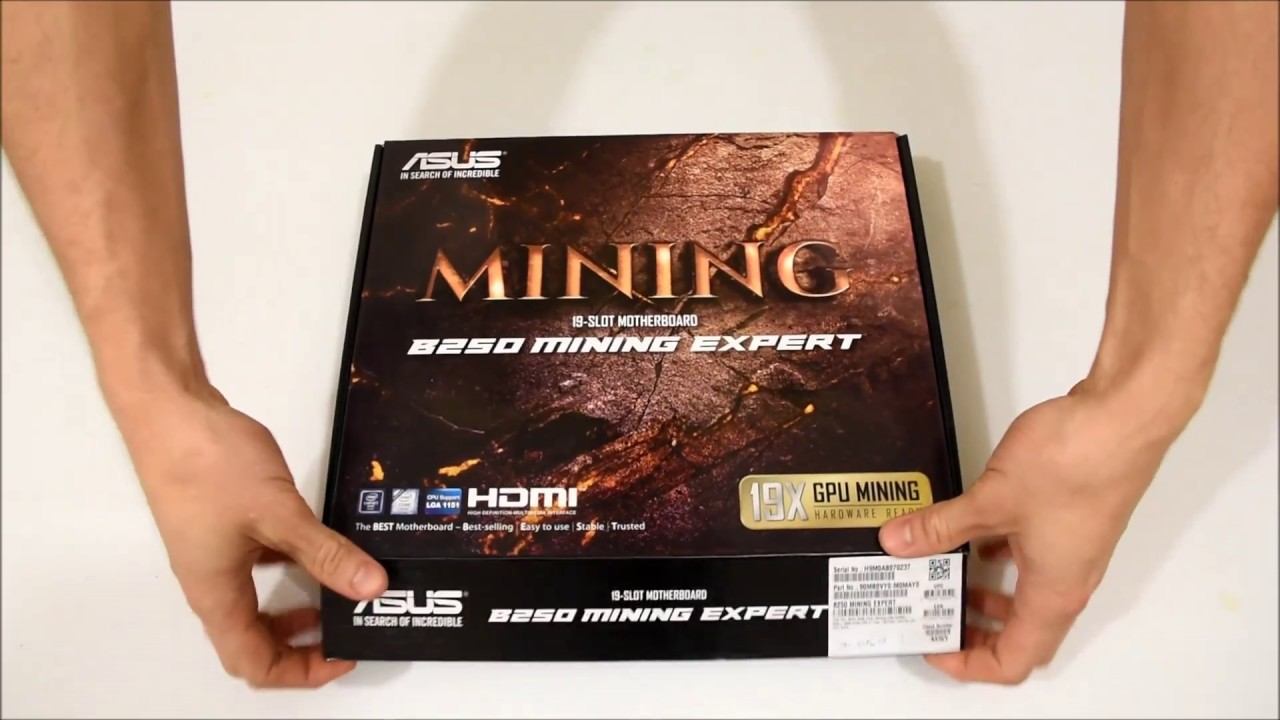 ASUS B250 MINING EXPERT (unboxing) смотреть онлайн