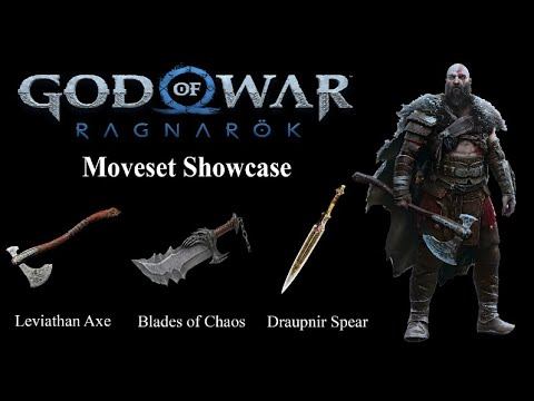 【God of War Ragnarök】Kratos Moveset All Weapons, Runic Attacks & Relics Showcase смотреть онлайн