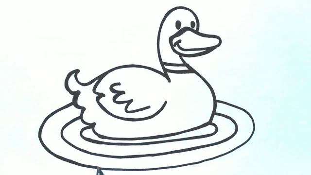 УТОЧКА / мультик раскраска для детей / Нарисуй Ка смотреть онлайн