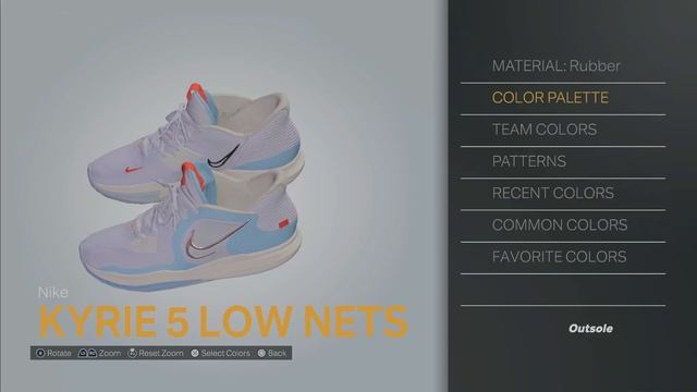 NBA 2K23 Next Gen Shoe Creator Kyrie 5 Low Pack смотреть онлайн