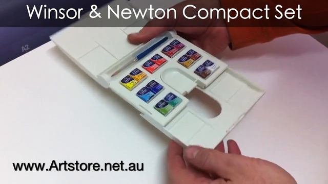Winsor & Newton Watercolor Compact Set смотреть онлайн