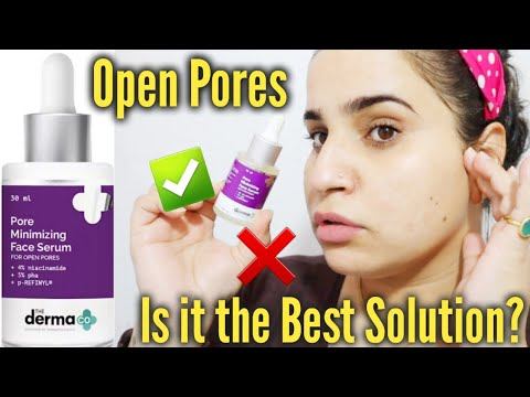 Derma co Pore Minimizing Face Serum Review | Is it the Best Solution for Open Pores ? смотреть онлайн