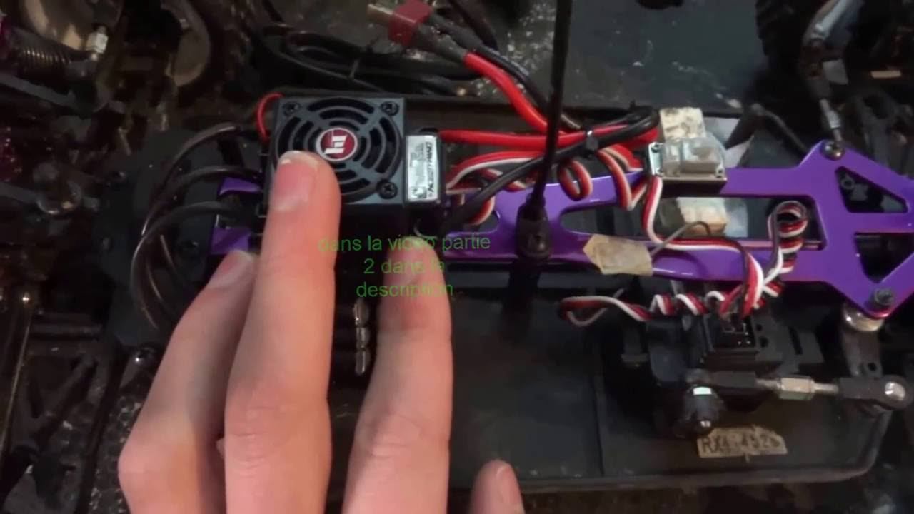 Présentation Des Diférrentes Parties éléctroniques De Ma Voiture Xb-10