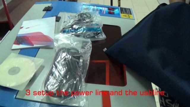 JL-K3020 laser engraving and cutting machine installation video смотреть онлайн