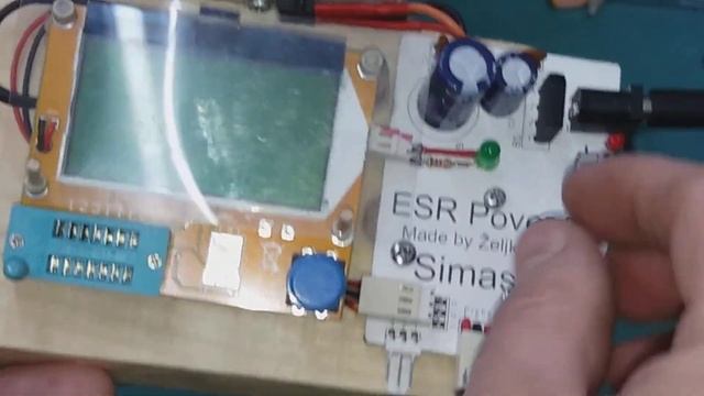 ESR and Capacitor, Diode, Transistor ,Inductor, Resistor tester. смотреть онлайн