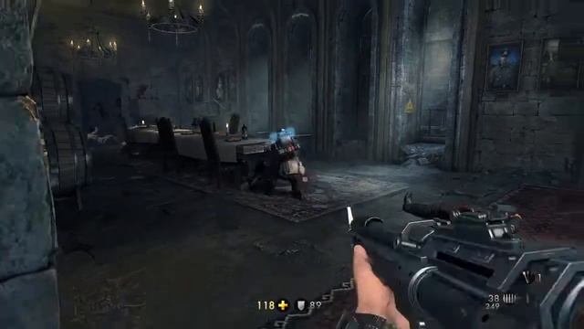 Wolfenstein: The New Order - Brutal Grenade Kill