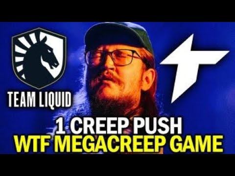 LIQUID Vs THUNDER AWAKEN - One Creep Disaster! WTF Megacreep Game TI11