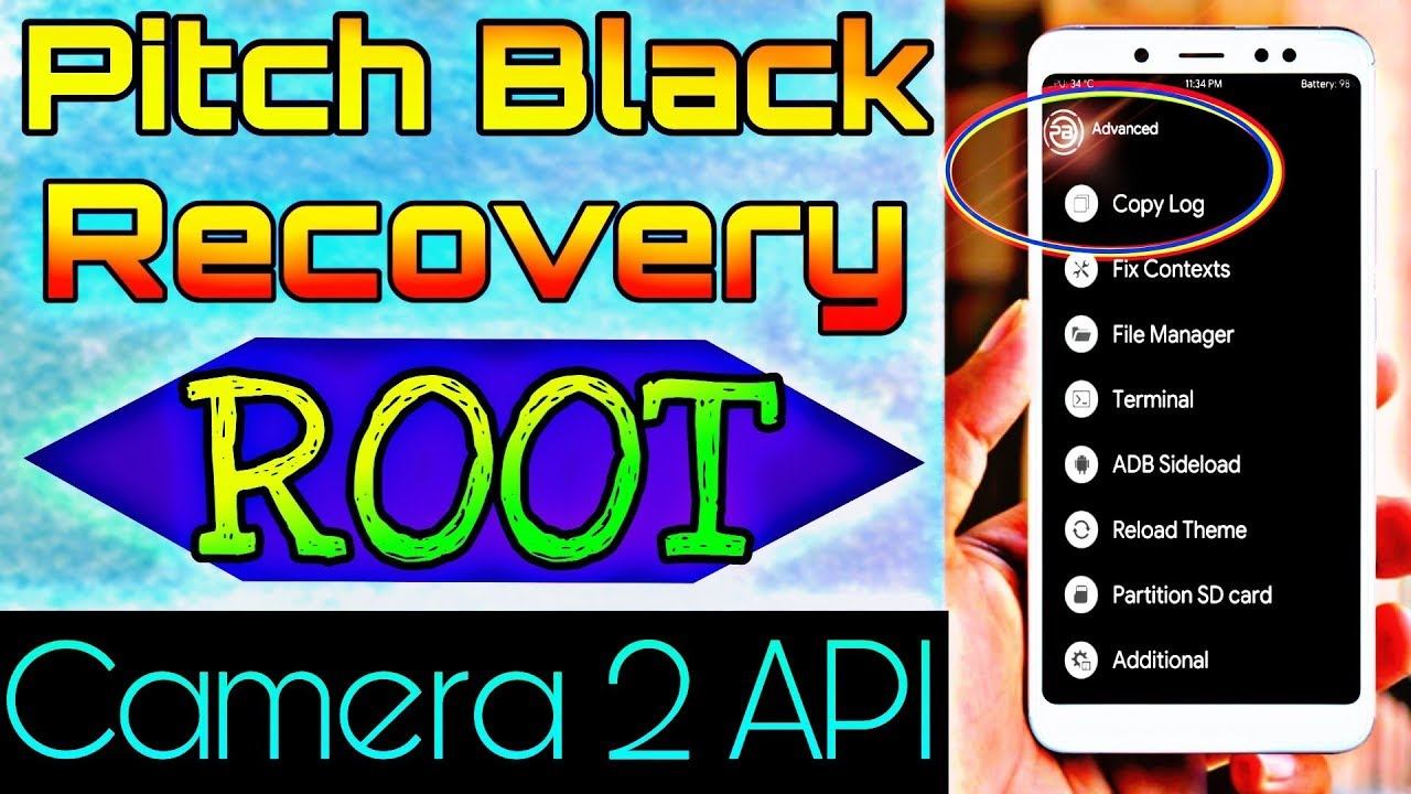 [2021] PITCH BLACK RECOVERY || Xiaomi Redmi Note 5 Pro смотреть онлайн