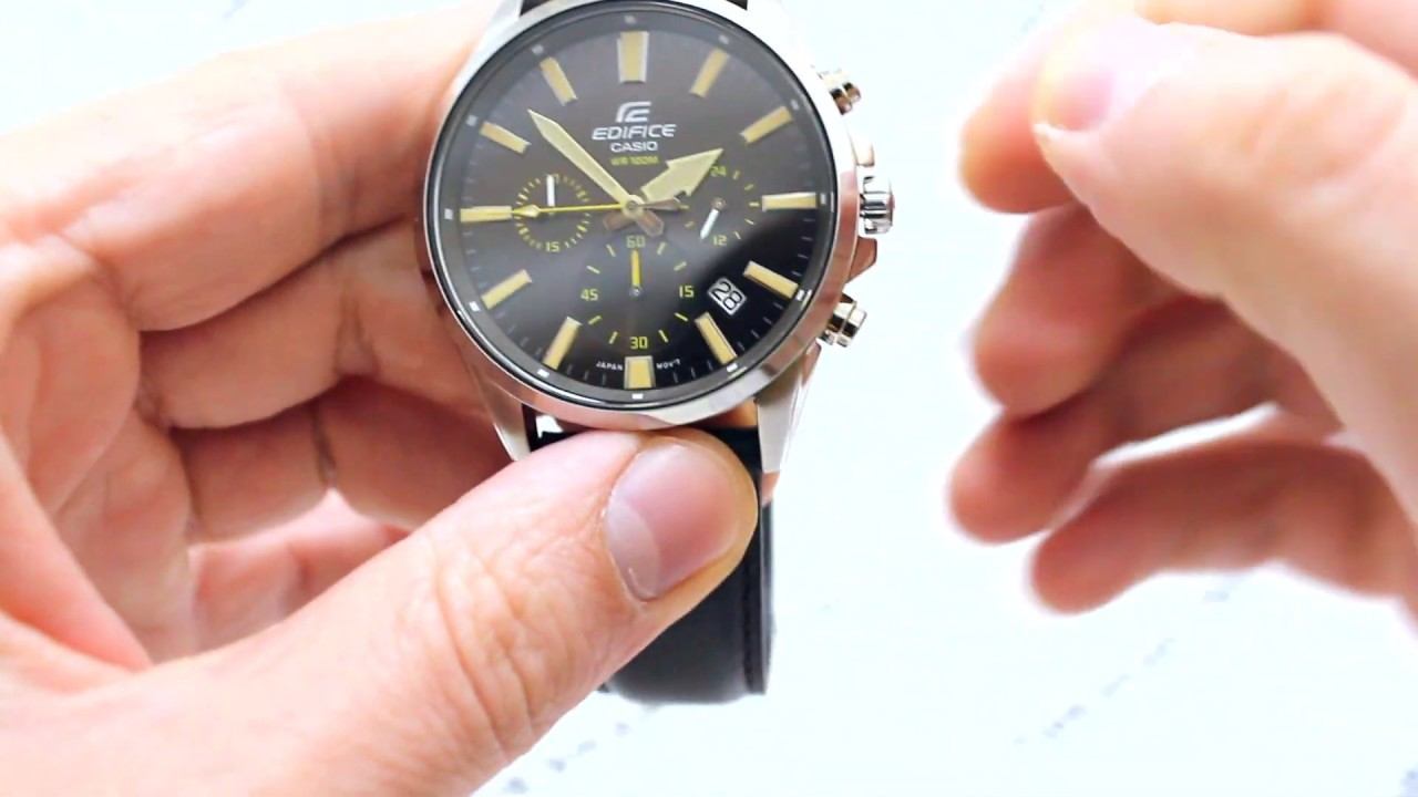 Часы Casio EDIFICE EFV-510L-5A - видео обзор от PresidentWatches.Ru смотреть онлайн