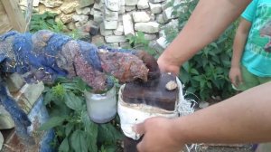 Копчение утки в самодельной бюджетной коптильне🦆🦆.