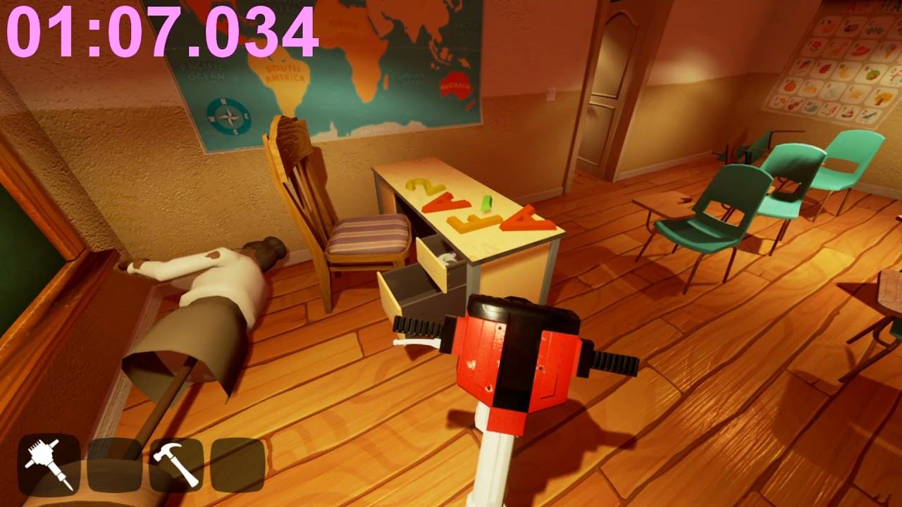 Hello Neighbor Alpha 1 100% WORLD RECORD SPEEDRUN! (Under 2 Minutes!) смотреть онлайн