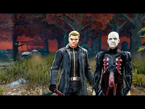 DBD | Cenobite & Wesker Gameplay (No Commentary)