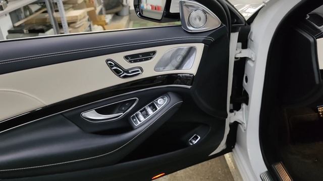 Замена твитеров на Burmester в Mercedes Benz S-klasse W222