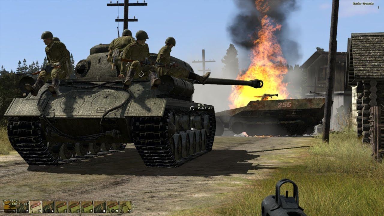 Iron Front Liberation 1944 Attacking German MG42