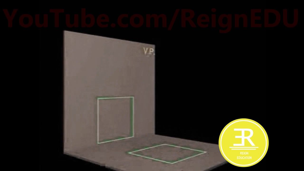 Front View and Top View of Square Prism (Cube) - #ReignEdu Animation Series #ED89 смотреть онлайн