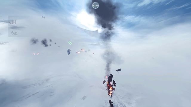 Star Wars Battlefront Fighter Squadron Gameplay [60FPS Like a PRO!] смотреть онлайн