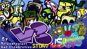 Friday Night Funkin' SpongeBob Parodies All Songs (Inst) Story Mode 3/4