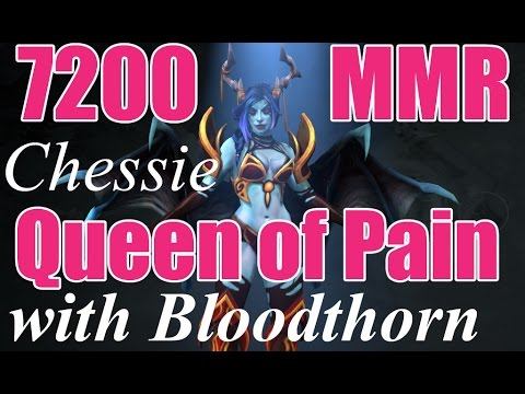Queen Of Pain Blood Thorn Dota 2 7200MMR Chessie смотреть онлайн