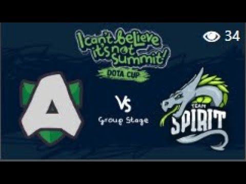 Alliance vs Team Spirit game 1 - dota cup смотреть онлайн