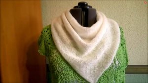 Самый простой бактус спицами