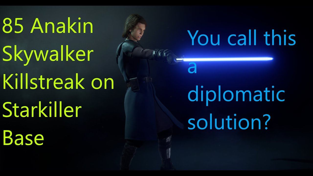 STAR WARS™ Battlefront™ II Absolutely Dominant with Anakin on Starkiller Base 85 Killstreak!!!! смотреть онлайн