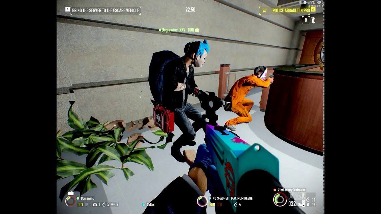 Psycho buddies 4 lyfe: PAYDAY 2 смотреть онлайн