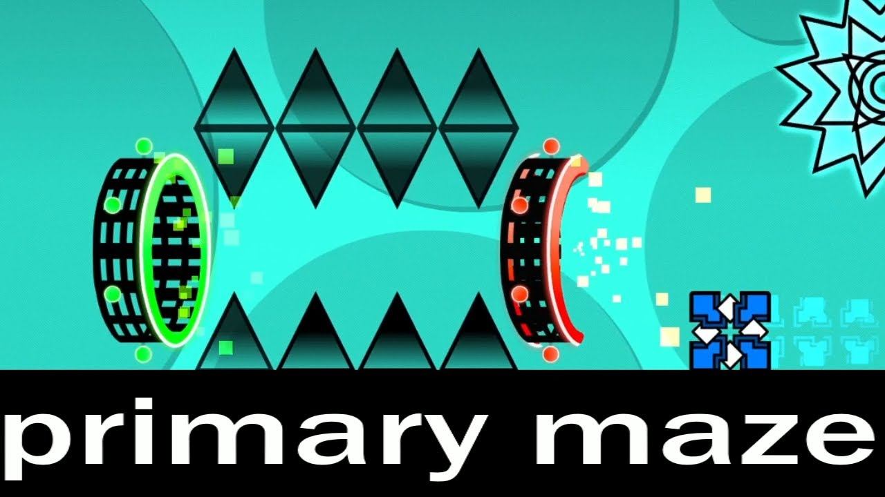 Primary Maze by (Insane Demon) | Geometry Dash смотреть онлайн