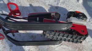 Все счастливы и здоровы! Гусеничный модуль для снегоката. Покатушки и опыт эксплуатации.