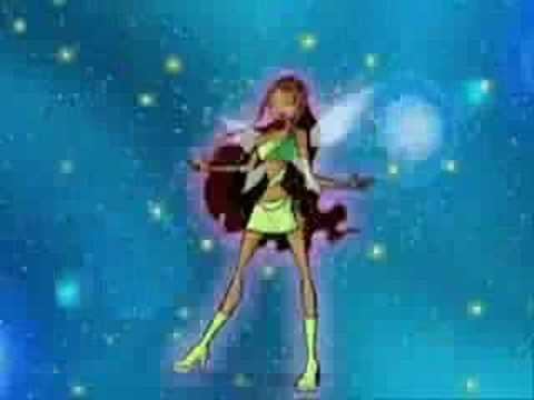 winx club stella, layla, bloom transformation смотреть онлайн