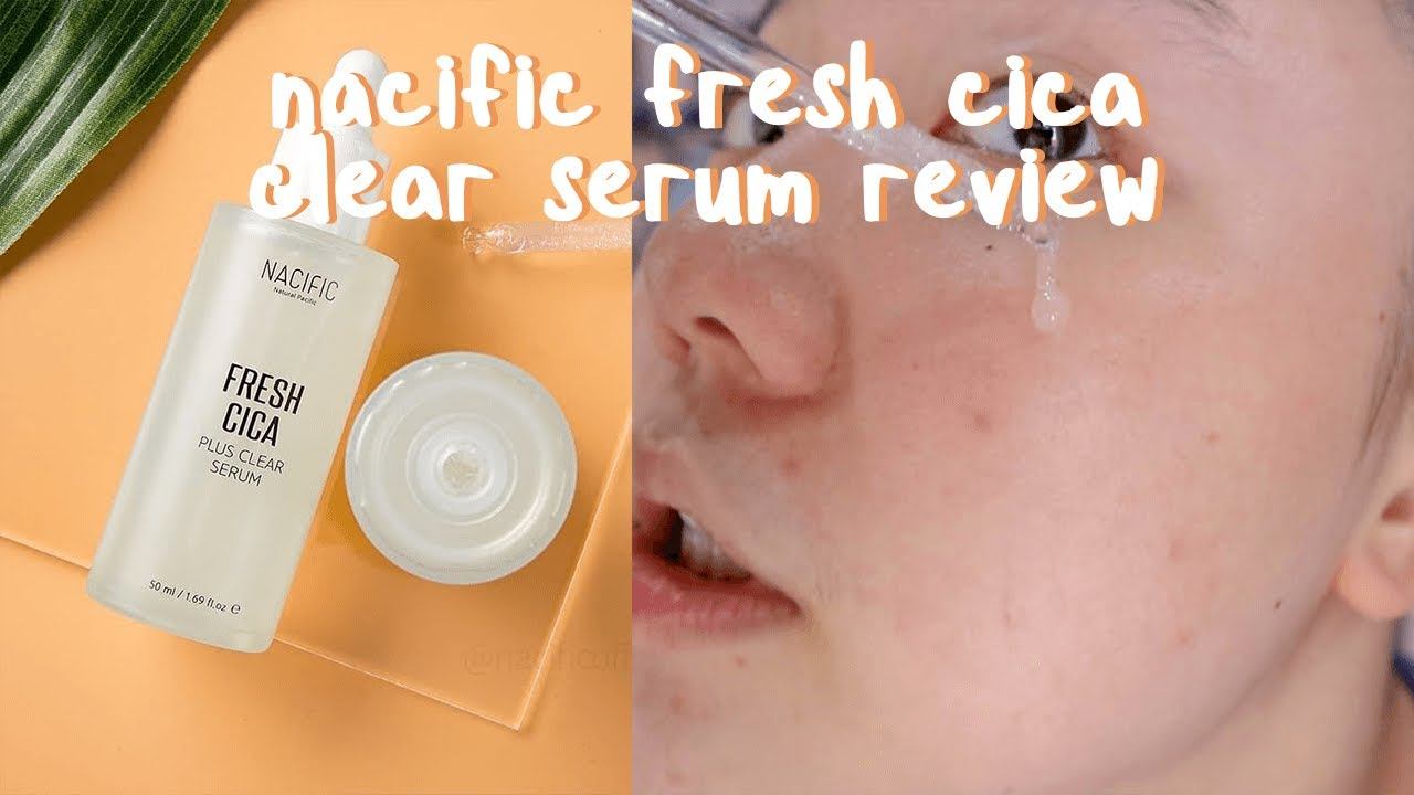 nacific fresh cica plus clear serum review // 30 day test смотреть онлайн