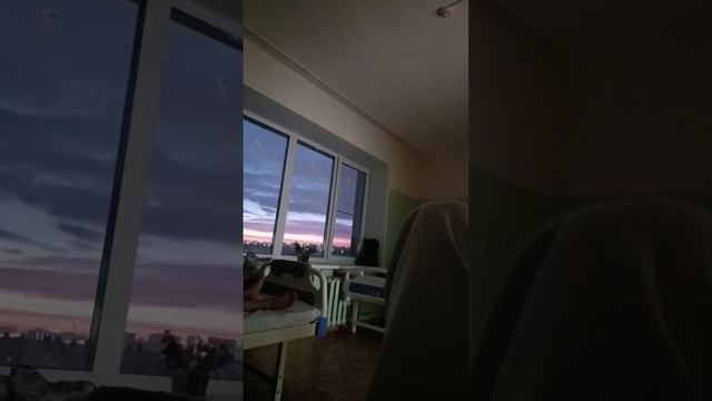 утро в палате.