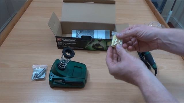 Unboxing: Parkside PLBS 30 B2 Soldering set station смотреть онлайн