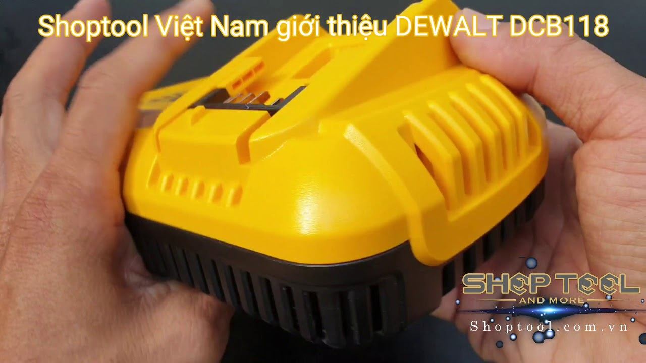 DEWALT USA DCB118 ĐẾ SẠC NHANH - 0823978258 SHOPTOOL