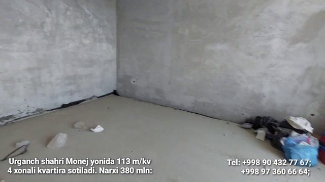 Урганч шахрида 4 хонали квартира сотилади. Хоразм уй жой нархлари 2022 смотреть онлайн