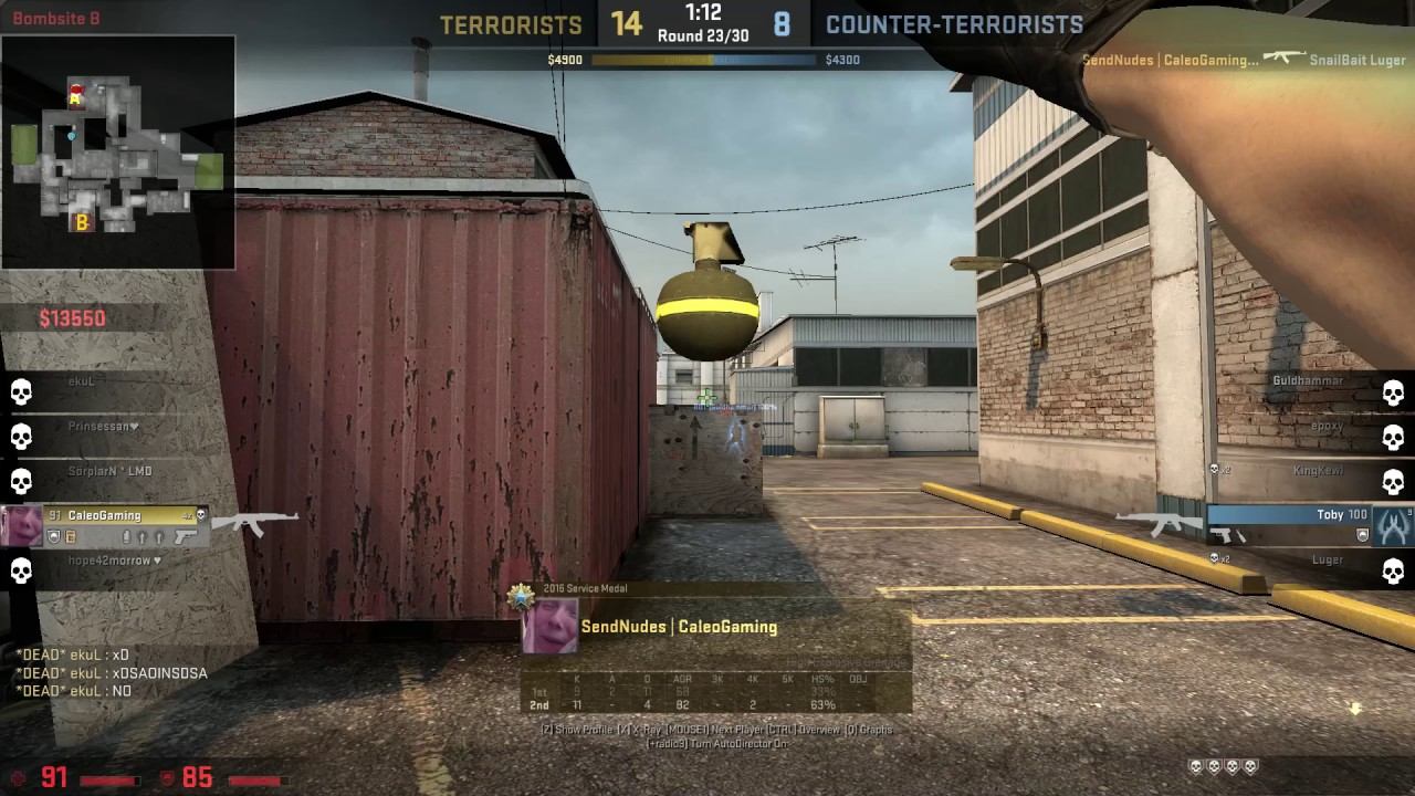 CSGO - CaleoGaming Ace Highlight смотреть онлайн