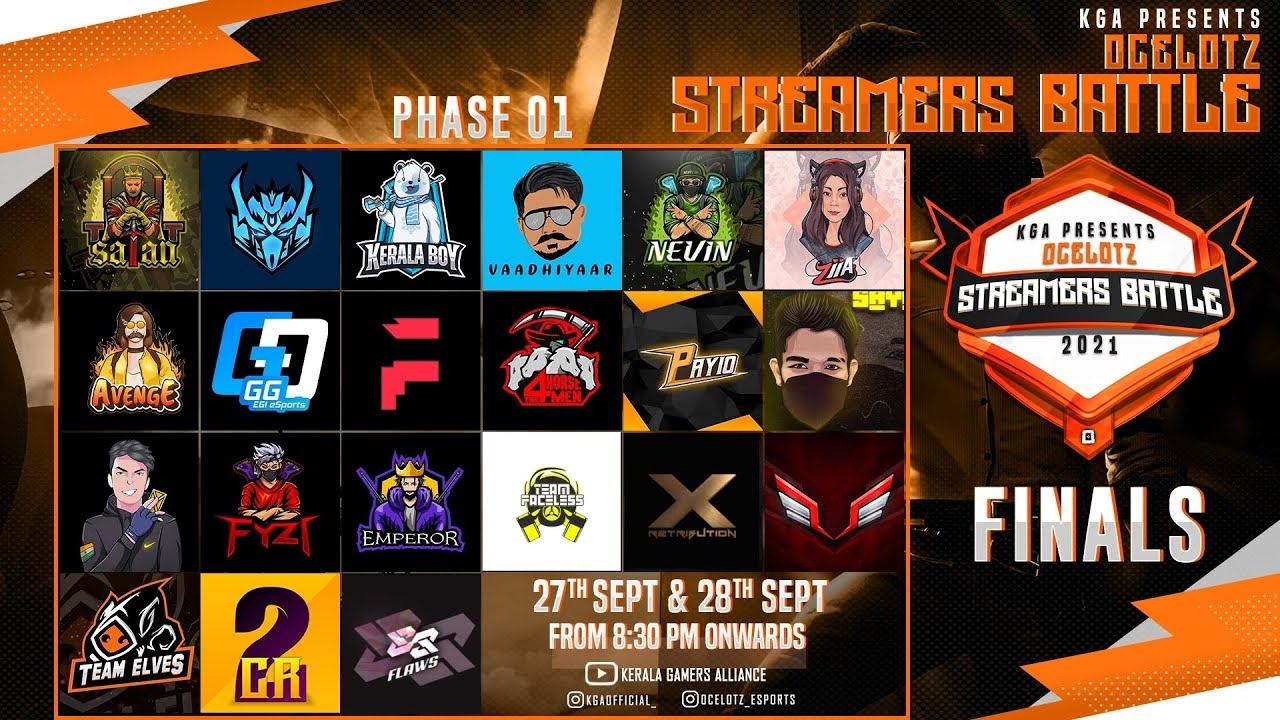 KGA PRESENTS OCELOTZ STREAMERS BATTLE 2021 | FINALS | LAST DAY смотреть онлайн