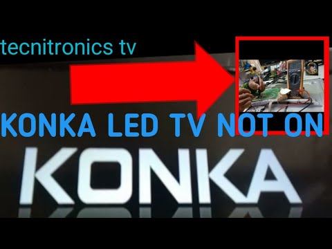 konka led tv blinking red light no power смотреть онлайн