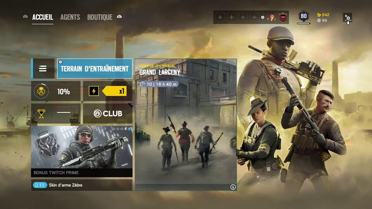 R6 J'achete le pack safari (Skin or) смотреть онлайн