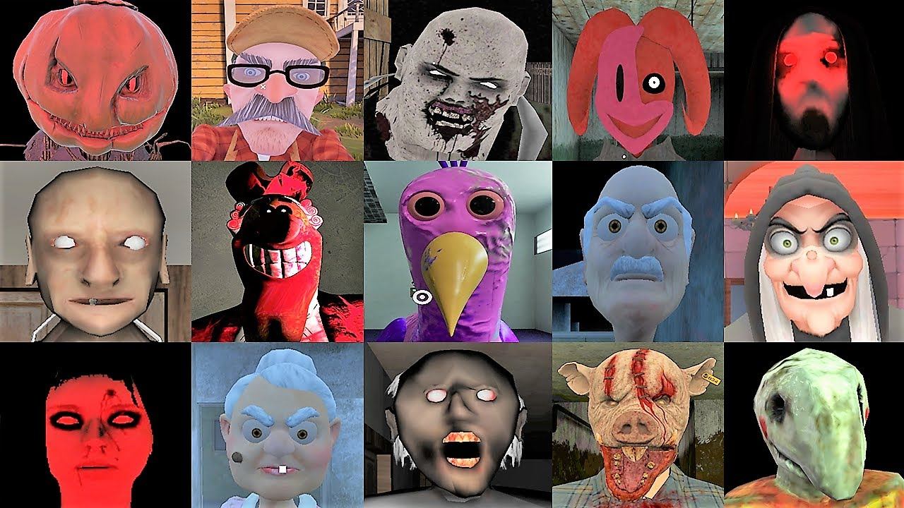 Caught Battle #48 | Garten of Banban Hello Neighbor 2 Grandpa & Granny 4 911 Cannibal Horror Kiss + смотреть онлайн