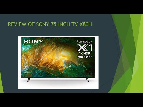 New Sony Bravia tv 75 inches смотреть онлайн