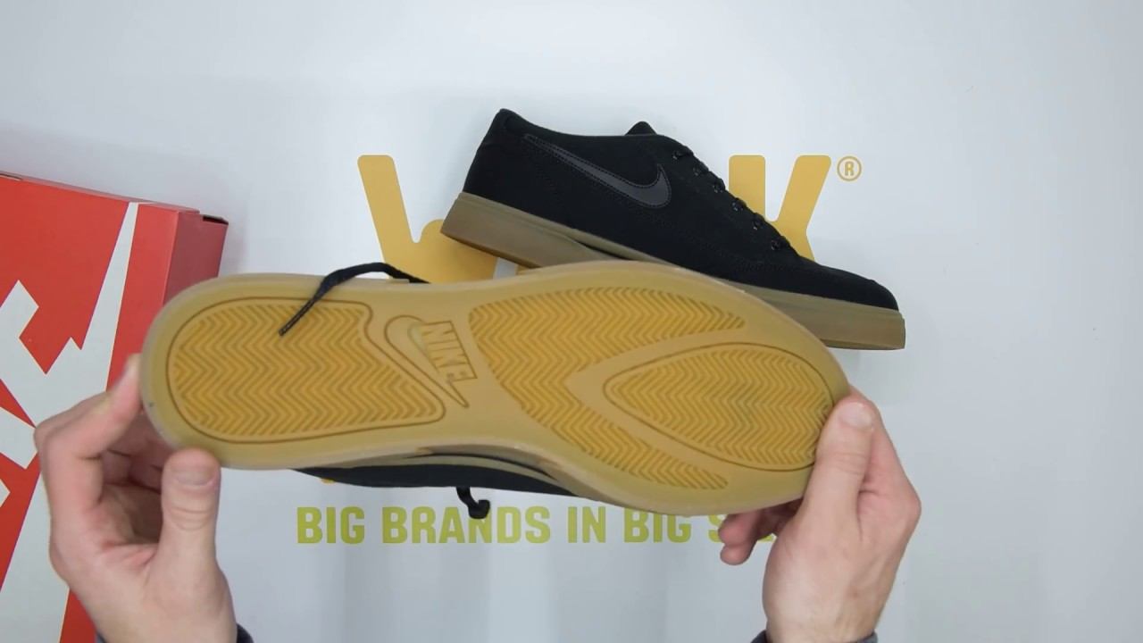 Nike GTS '16 Textile - Black / Gum - Unboxing | Walktall смотреть онлайн