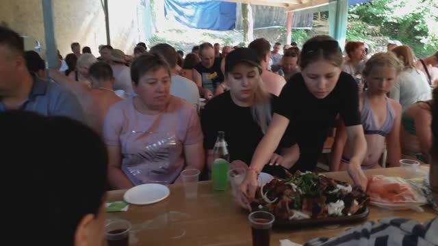 Куда поехать отдыхать. Самая вкусная экскурсия в Туапсе в горах Тенгинки на базе Лезгинка. смотреть онлайн