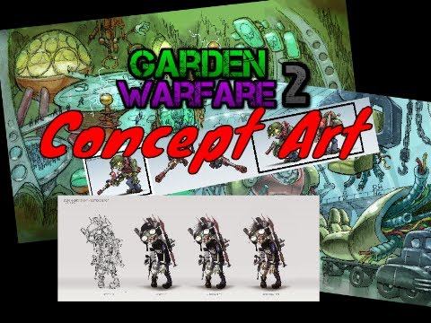 PvZ GW1 Early Concept Art | Characters, Maps and More смотреть онлайн