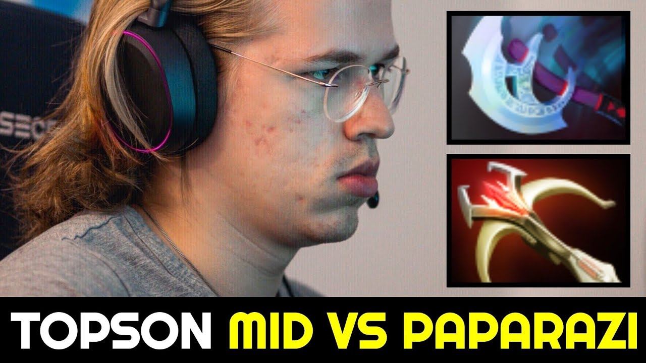 T1.TOPSON Mid vs PAPARAZI — Right Click Hoodwink vs Scepter Ember Spirit 7.32 Dota 2 смотреть онлайн