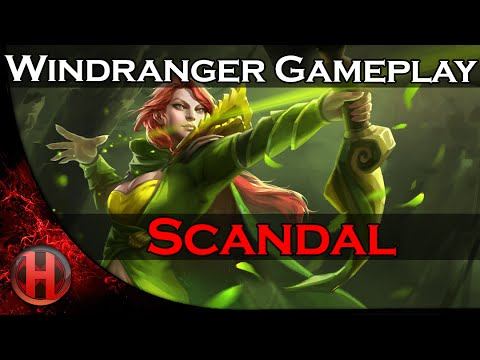 Scandal Ranked Windranger Gameplay Dota 2 смотреть онлайн
