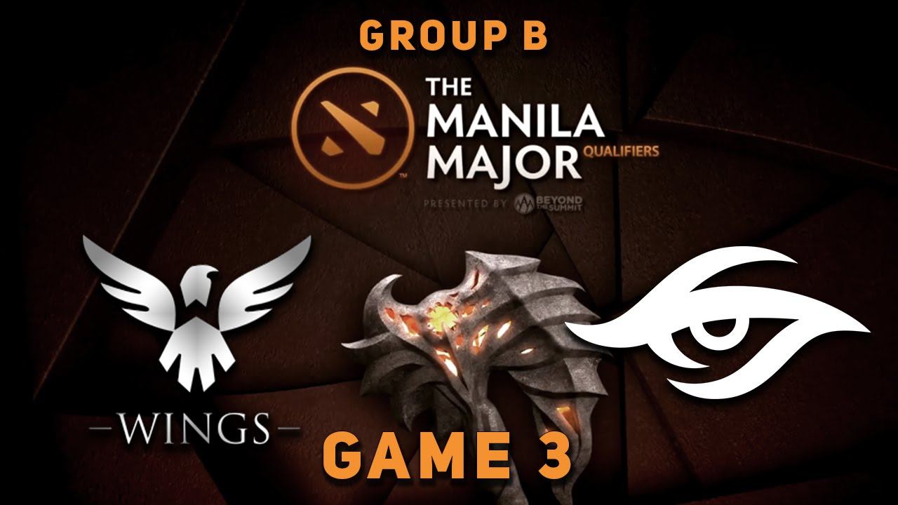 Team Secret vs. Wings - Game 3 @ Manila Major Dota 2 смотреть онлайн