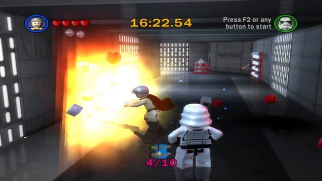LEGO Star Wars: The Complete Saga (2007) Blue Minikit Guides: Episode IV Part II смотреть онлайн