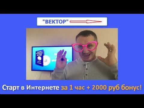 Видео курс Вектор Старт в Интернете за 1 час Дмитрий Чернышов смотреть онлайн